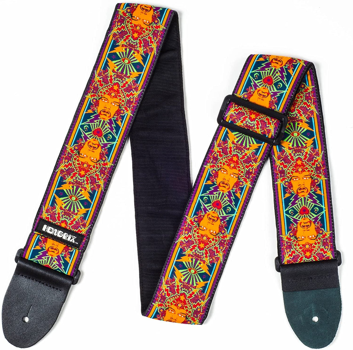 Jim Dunlop JH04 Jimi Hendrix Guitar Strap - Poster