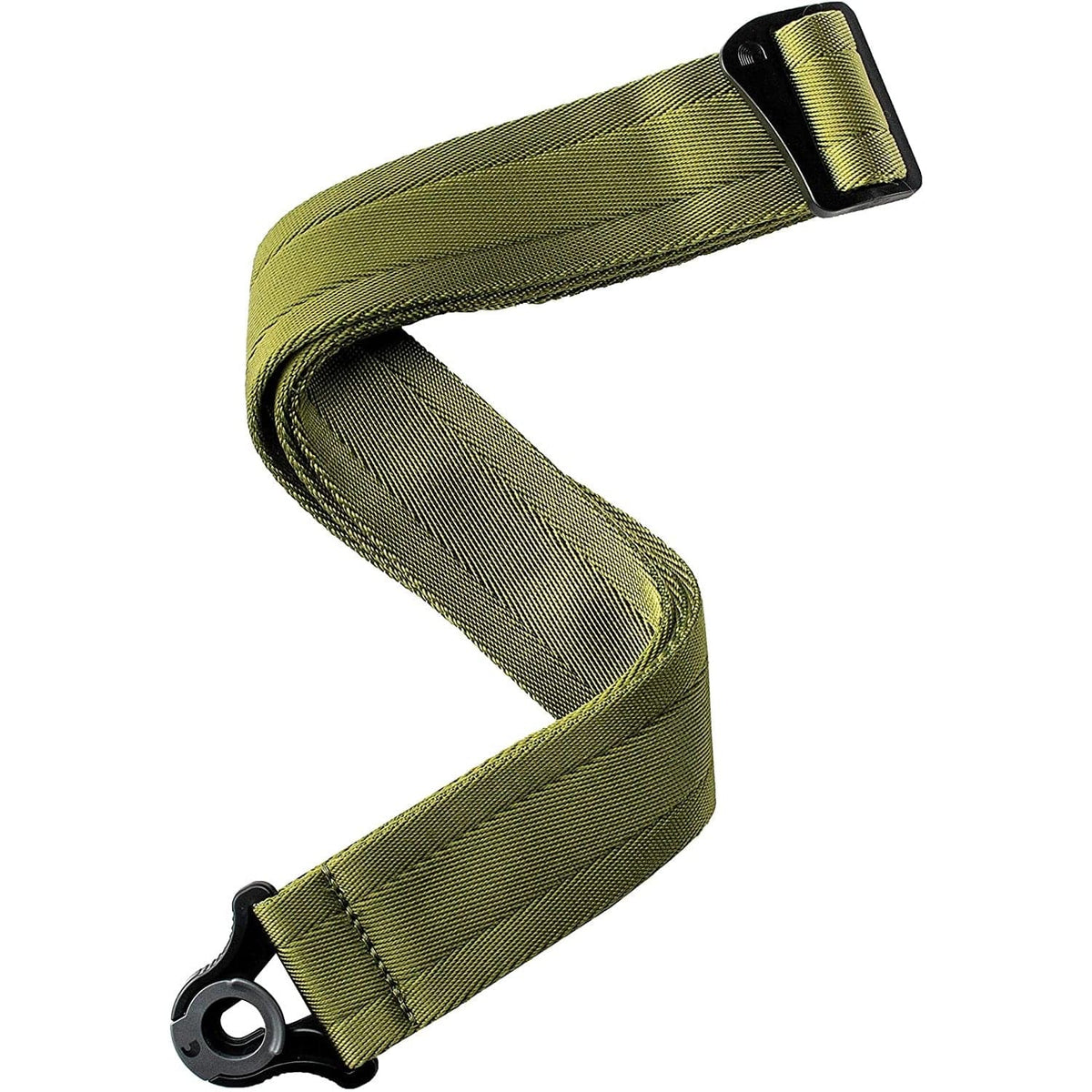 D'Addario 50BAL08 Auto lock Guitar Strap - Moss