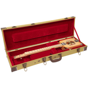 Lace Cigar Box Guitar Case for 3 & 4 string guitars