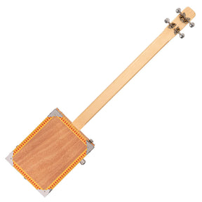 Lace Cigar Box Electric Guitar ~ 4 String ~ Big Wolf