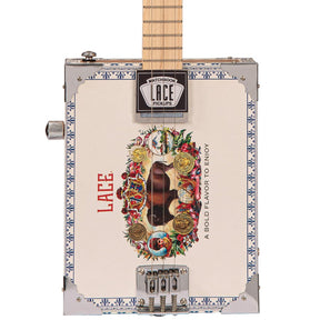 Lace Cigar Box Electric Guitar ~ 3 String ~ Buffalo Bill