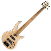 Cort B5 Element 5 String Bass - Open Pore Natural