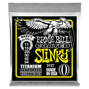 Ernie Ball Coated Beefy Slinky Electric Guitar Strings 11-54