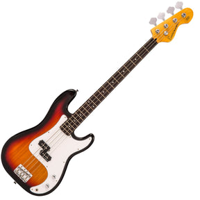 Encore E4 Bass Guitar Pack ~ Sunburst