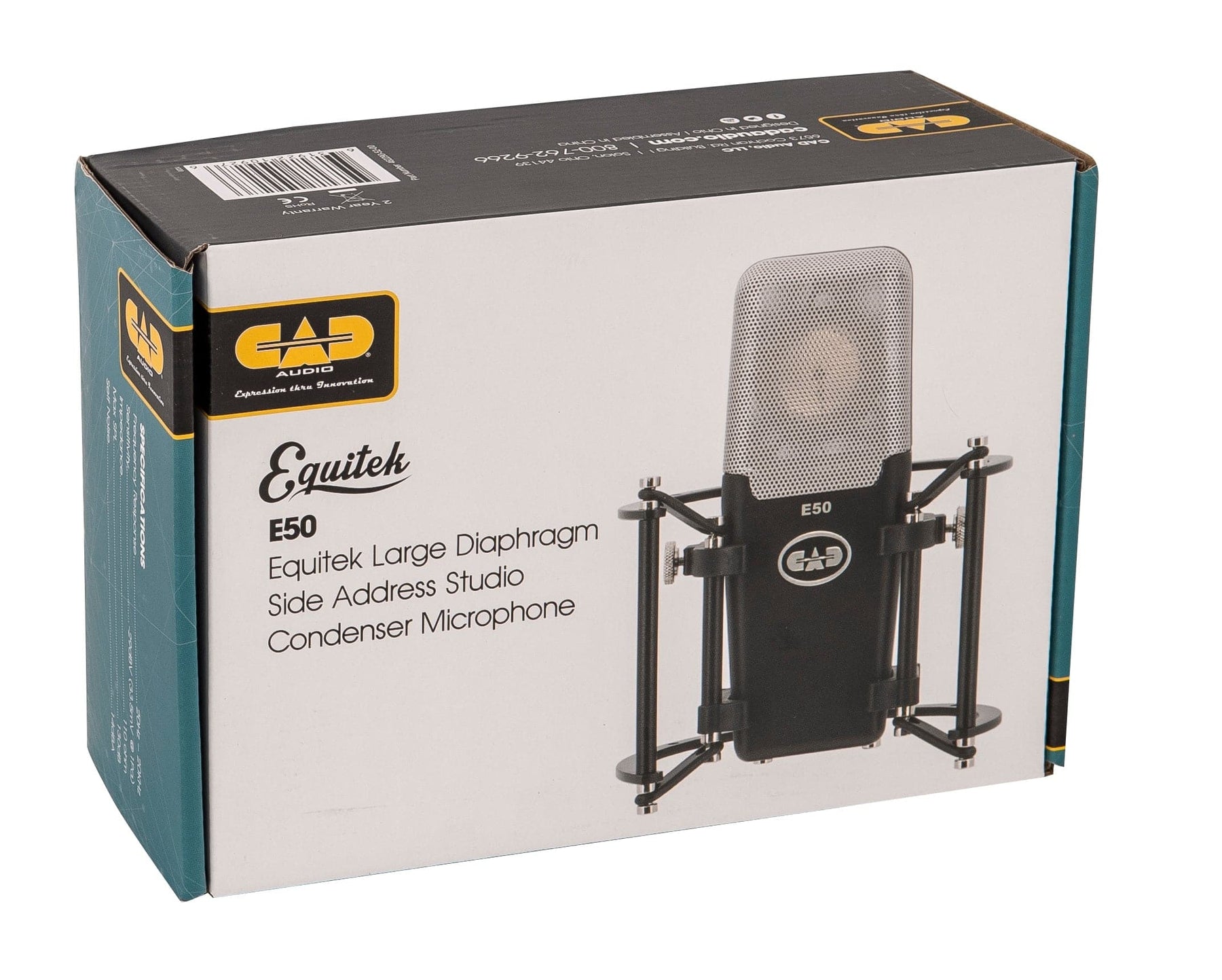 CAD E50 Studio Condenser Microphone Kit