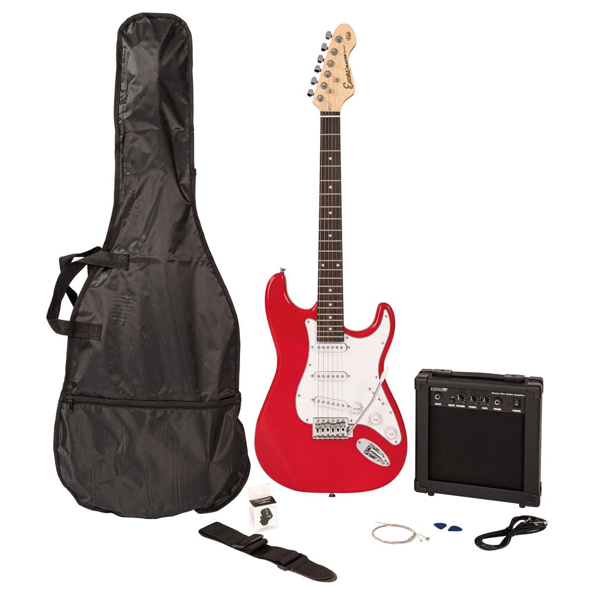 Encore Blaster E60 Electric Guitar Pack ~ Gloss Red