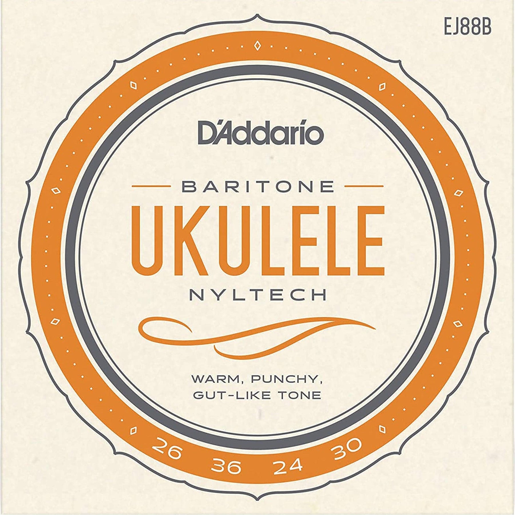 D'Addario Aquila EJ88B Nyltech Baritone Ukulele Strings