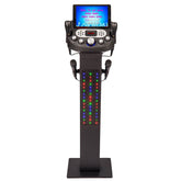 Easy Karaoke Smart Bluetooth® Karaoke System + 4 Wired Microphones