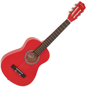 Encore Junior Size 30" Classic Guitar Pack ~ Red