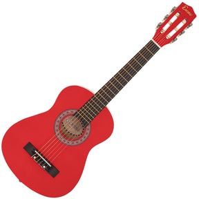 Encore Junior Size 30" Classic Guitar Pack ~ Red
