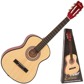 Encore 3/4 Size Classic Guitar Pack ~ Natural