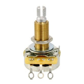 All Parts EP-0686-000 Potentiometer - 500K audio pot CTS split knurled shaft w 3/4 inch long threaded bushing for Gibson