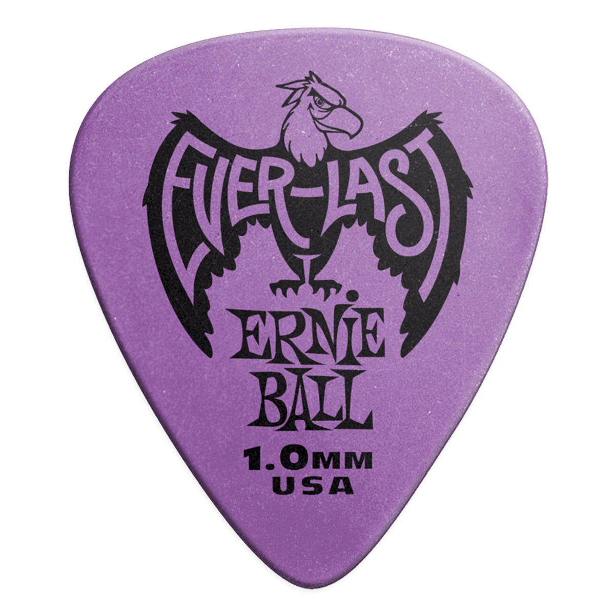 Ernie Ball 1.0mm Purple Everlast Picks 12 Pack