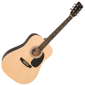 Encore Acoustic Guitar Package - Natural