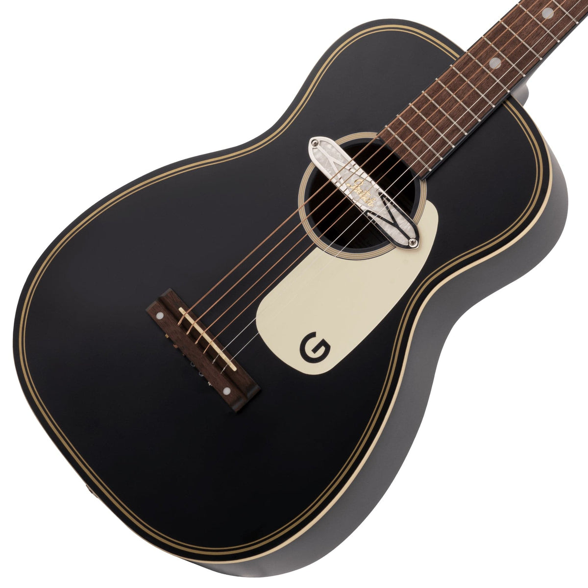 Gretsch G9520E Gin Rickey Electro Acoustic with Soundhole Pickup - Smokestack Black