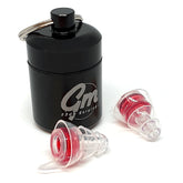 GM 23dB Reusable Filter Earplugs with Keyring Case