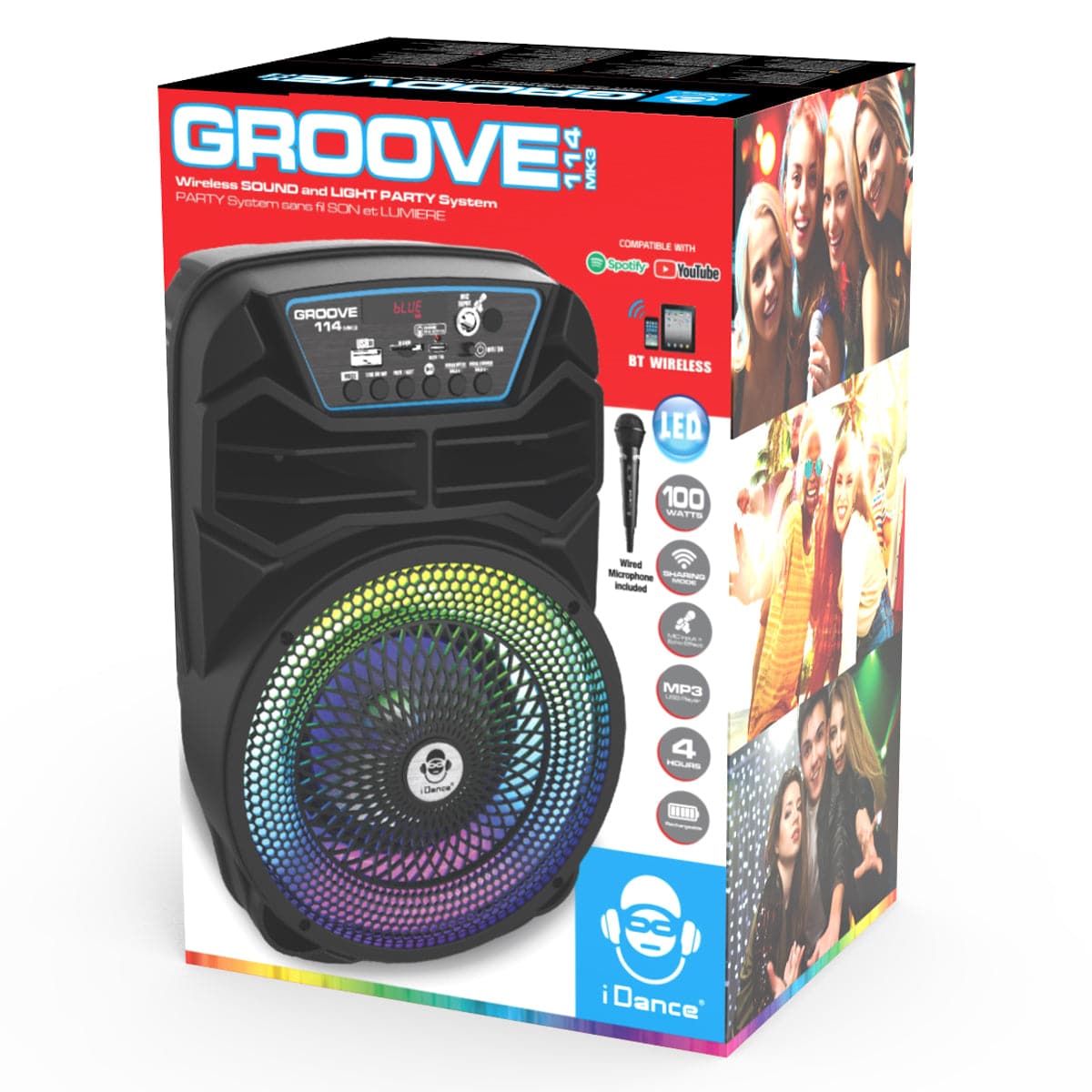 iDance Groove 114 MKIII BT Wireless Speaker