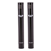 CAD GXL 800 Small Diaphragm Pencil Condenser Microphone ~ Pair, Black