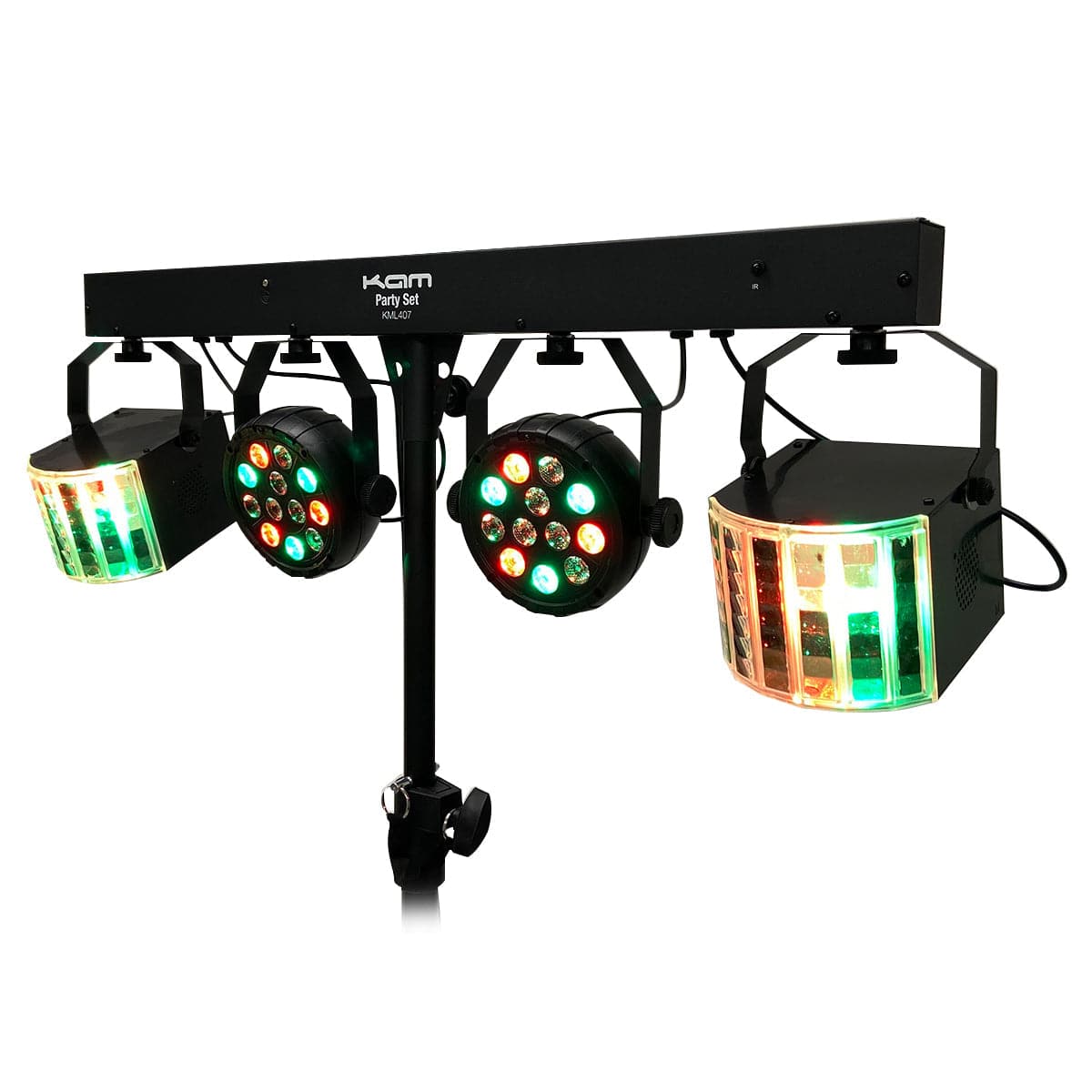 Kam Party Set ~ Inc lights, stand and carry bags
