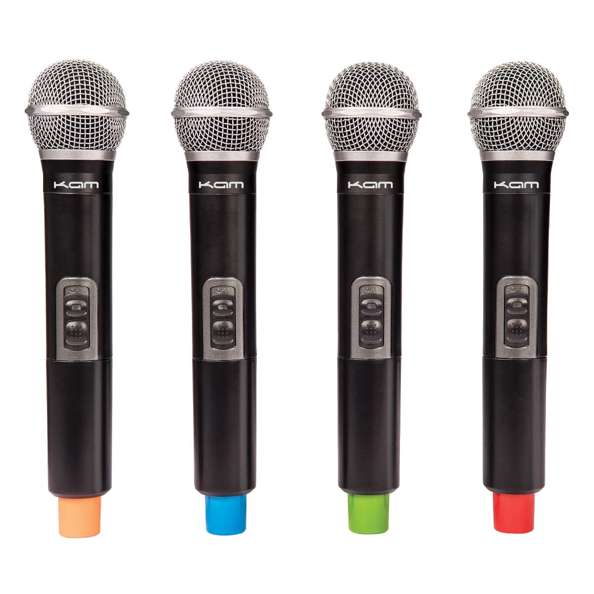 KAM Quartet ECO Wireless Microphone System ~ 4 Mics / Receiver