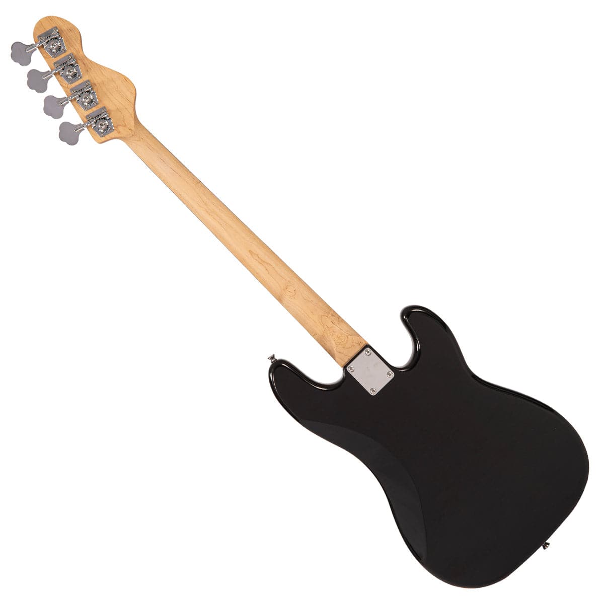 Vintage V40 Coaster Series Bass Guitar ~ Left Hand Boulevard Black