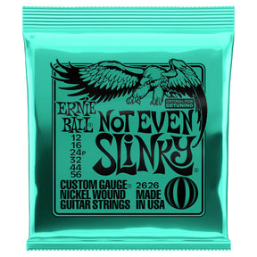 Ernie Ball Not Even Slinky Electric Guitar Strings 2626 - 12-56