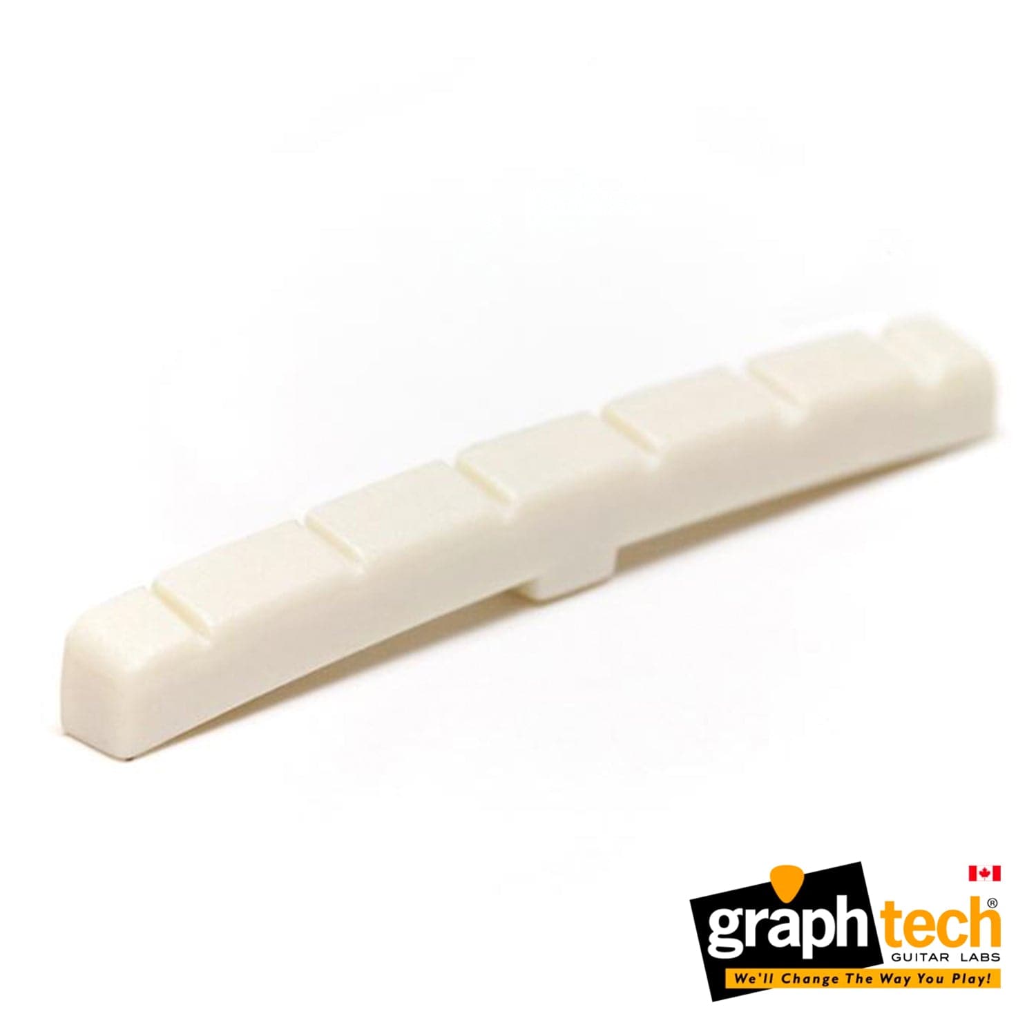 Graph Tech PQ-5000-00 Tusq Top Nut for Fender - Slotted Curved Bottom