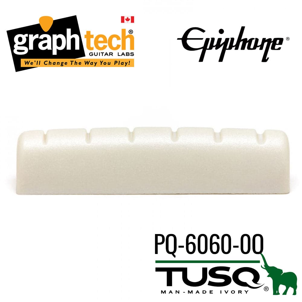 Graph Tech Tusq Nut 1/4" for Epiphone - Slotted (PQ-6060-00)