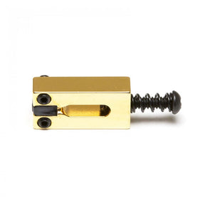 Graph Tech PG-8000-0G Gold String Saver Saddle Set for Strat & Tele