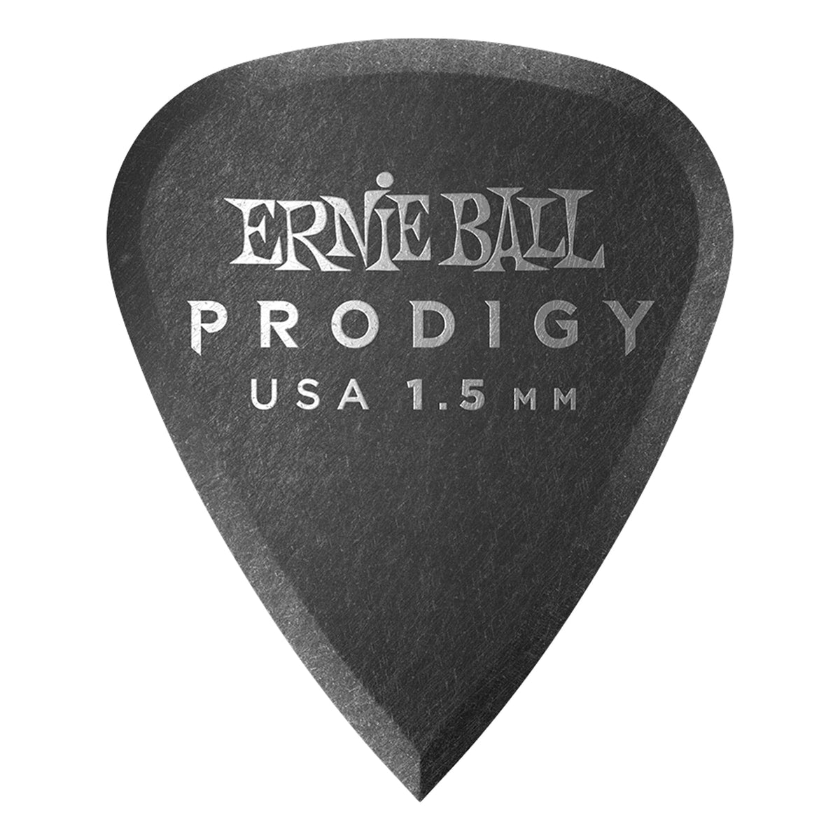 Ernie Ball 1.5mm Black Standard Prodigy Picks 6-Pack