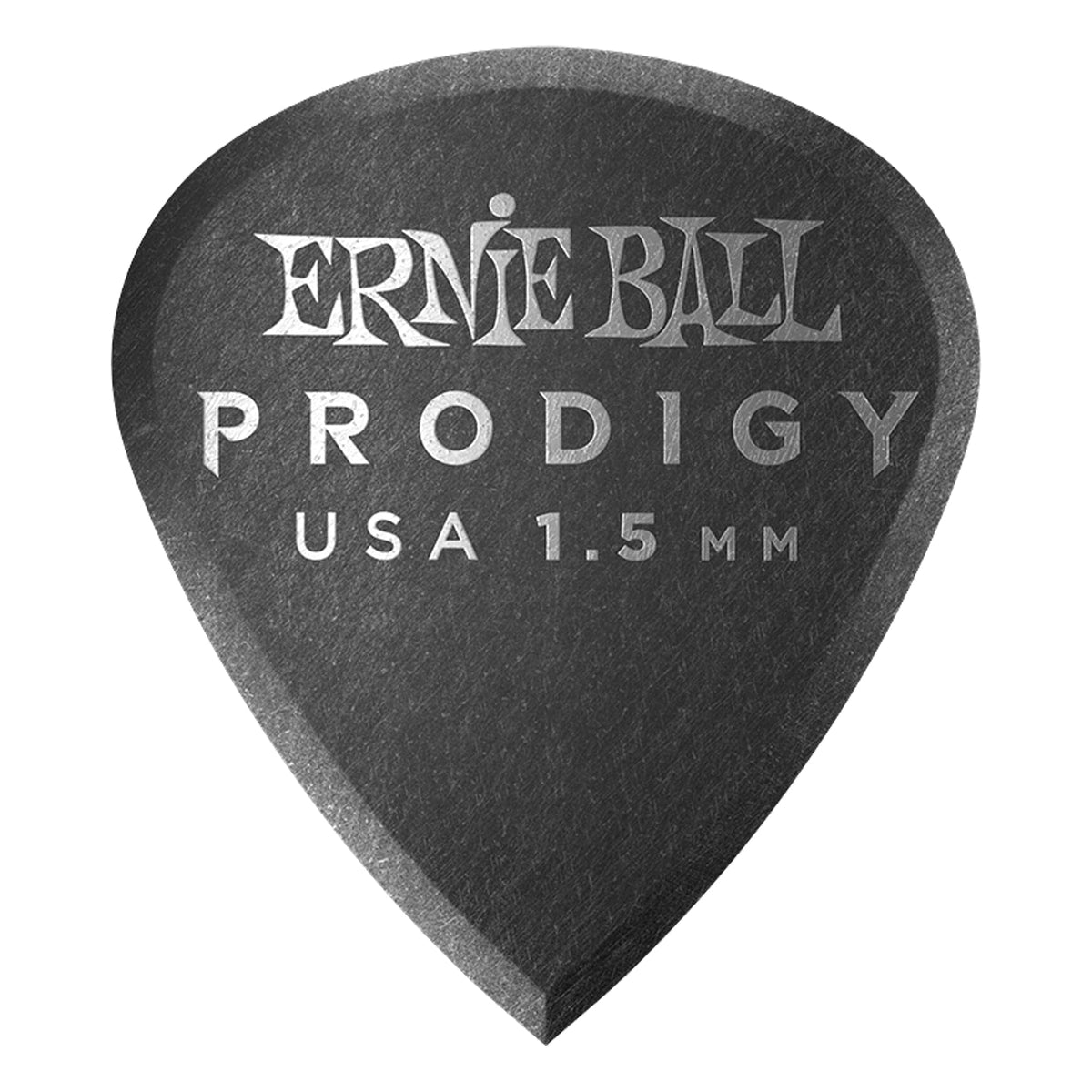 Ernie Ball 1.5mm Black Mini Prodigy Picks 6-Pack