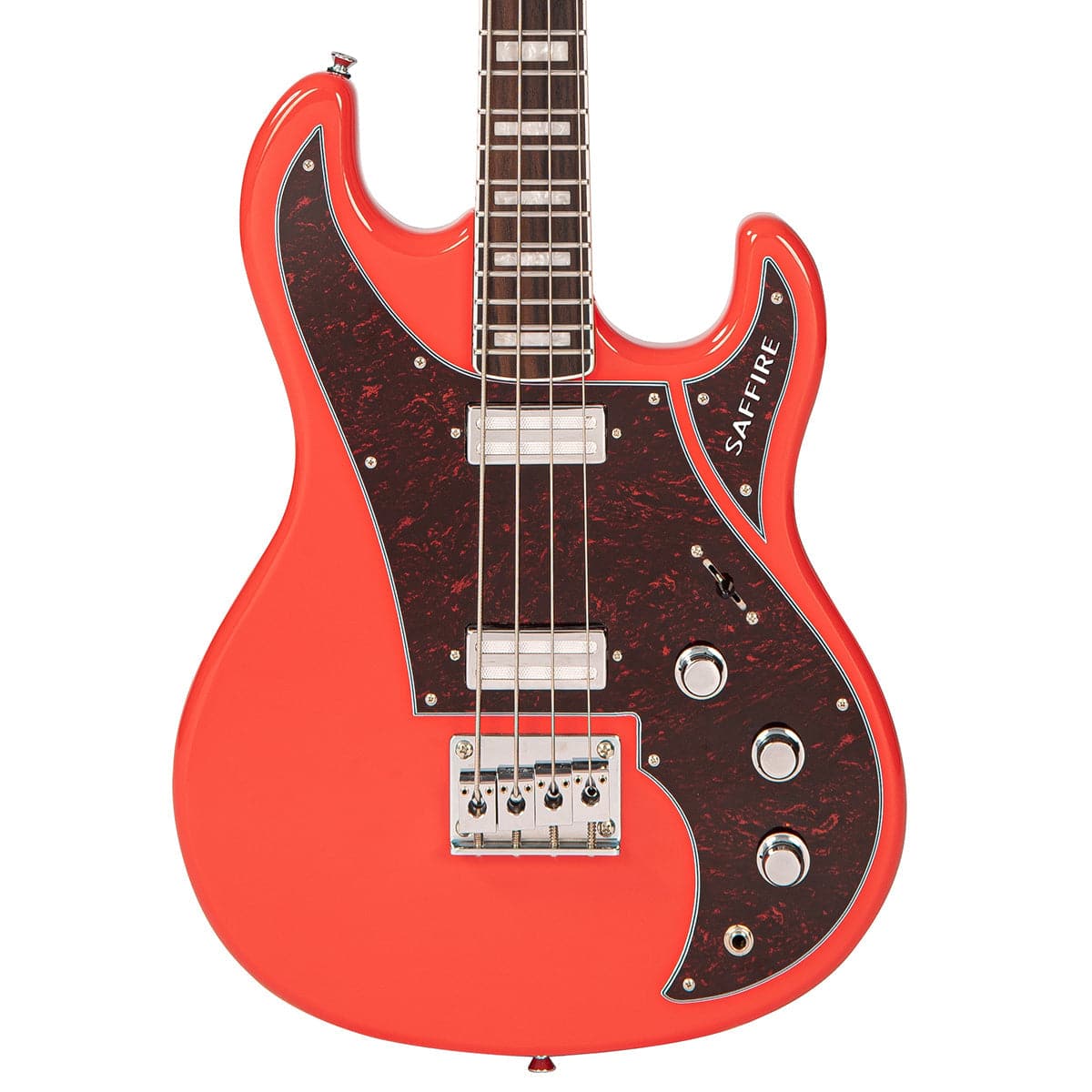 Rapier Saffire Bass Guitar ~ Fiesta Red