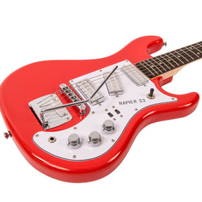 Rapier 33 Electric Guitar ~ Fiesta Red