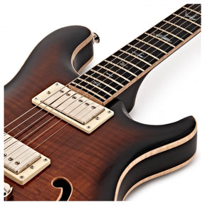 PRS SE Hollowbody II Piezo - Black Gold with Hard Case
