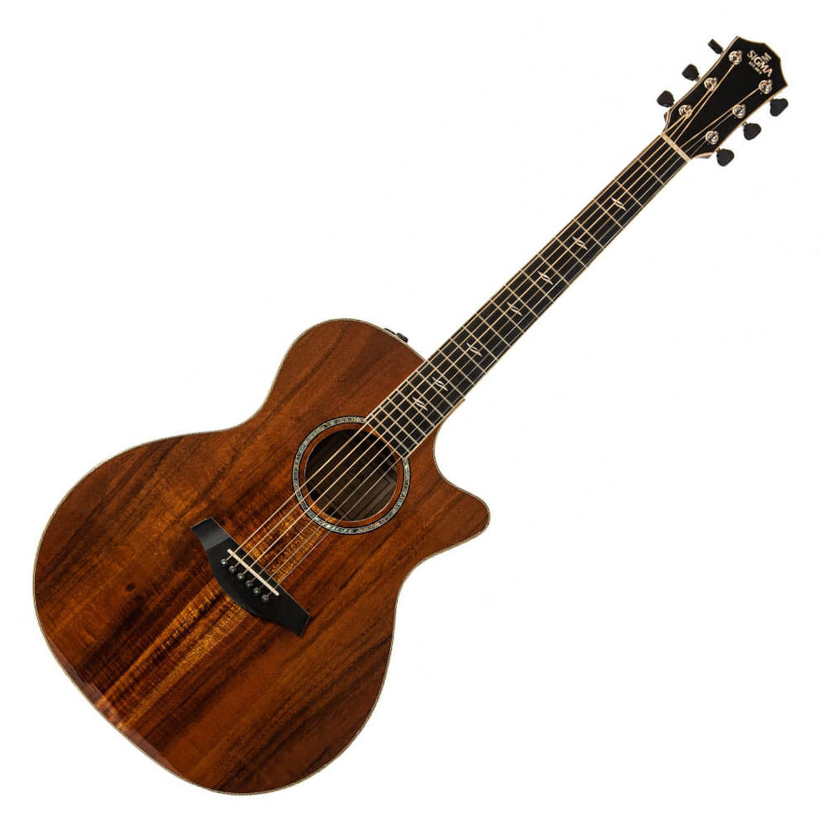 Sigma Modern Series GK2CE-4+ Electro Acoustic Guitar - Koa