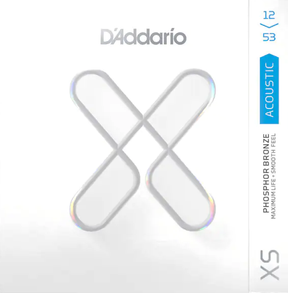 D'Addario XS Acoustic Phosphor Bronze - Light - 12-53 (XSAPB1253)