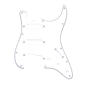 Fender 11 Hole 60's Vintage Style Stratocaster Pickguard in White (0992018000)