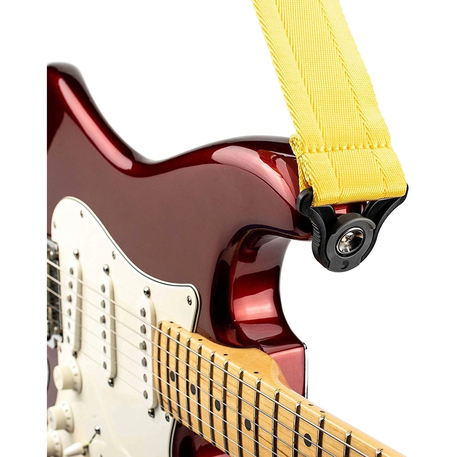 D'Addario Auto lock Guitar Strap - Mellow Yellow