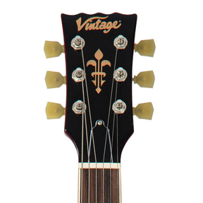 Vintage V100P ReIssued Electric Guitar ~ Cherry Sunburst