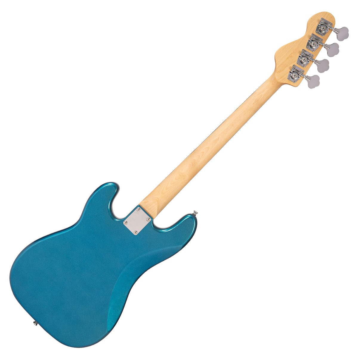 Vintage V40 Coaster Series Bass Guitar Pack ~ Candy Apple Blue