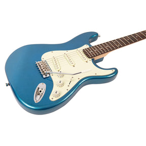 Vintage V60 Coaster Series Electric Guitar ~ Candy Apple Blue