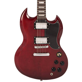 Vintage V69 Coaster Series Electric Guitar Pack ~ Cherry Red