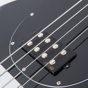 Vintage V96 ReIssued 4-String Active Bass ~ Black
