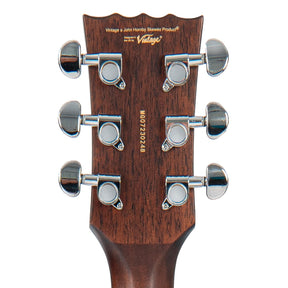 Vintage Stage Series 'Folk' Cutaway Electro-Acoustic Guitar