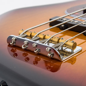 Vintage VJ74 ReIssued Maple F/Board Bass ~ Sunset Sunburst