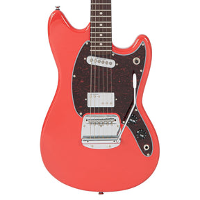 Vintage REVO Series 'Colt' HS Duo Electric Guitar ~ Firenza Red