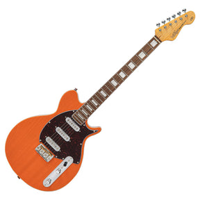 Vintage REVO Series 'Vision' Electric Guitar ~ Trans Orange