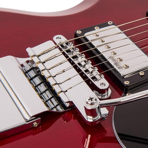 Vintage VS6V ReIssued ~ Vibrola Tailpiece ~ Cherry Red