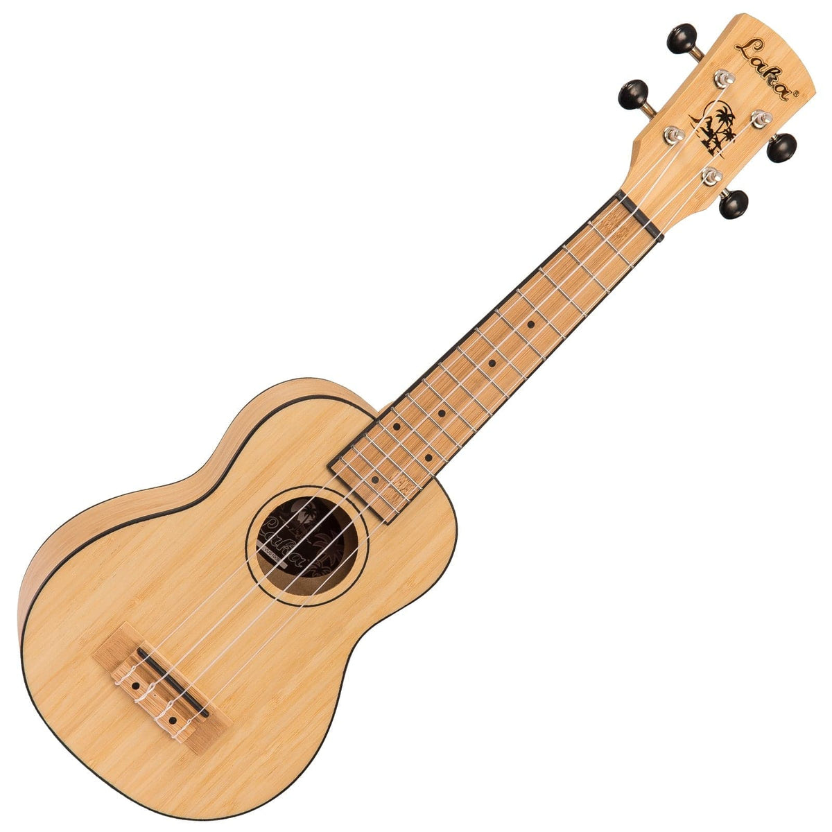 Laka Bamboo Series Ukulele & Carry Bag ~ Soprano