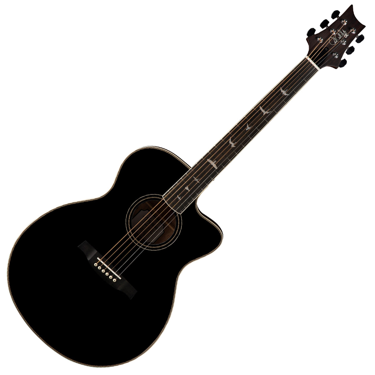 PRS SE Angelus A20E Electro Acoustic Guitar - Black